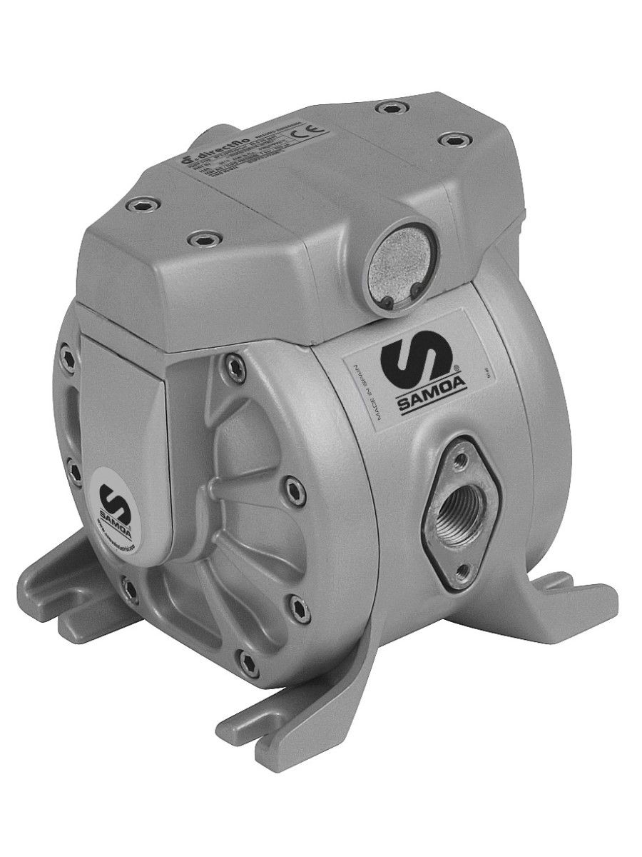 диафрагменный насос df50 alu ptfe для растворителей и красок