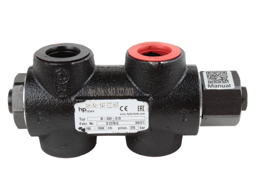 перепускной клапан hp-technik b-gh-e/3