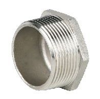 заглушка genebre 1/4 pу20 нар. резьба, нерж сталь aisi 316 (029002)