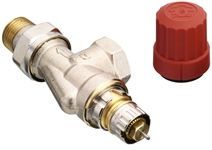 клапан терморегулятора rtr-n-15 ду15 угловой, версия uk, никелированный, для двухтрубной системы danfoss (013g7048)