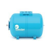 бак мембранный wester для водоснабжения горизонтальный wao 24 л (wao24)