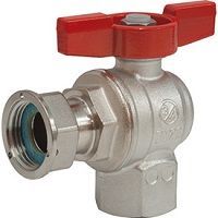 Кран шаровой угловой для счетчиков 3/4 F x 3/4 гайка GIACOMINI (R781PX004) товар не поставляется