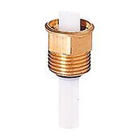 клапан запорный 1/4 x1/2 для автоматического воздухоотводного клапана r88 giacomini r160 (r160y002)