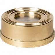 клапан обратный пружинный 275h zetkama, ду050, pу16, корпус - латунь, диск - нерж. сталь, tmax=200°c (275h-050-c50)