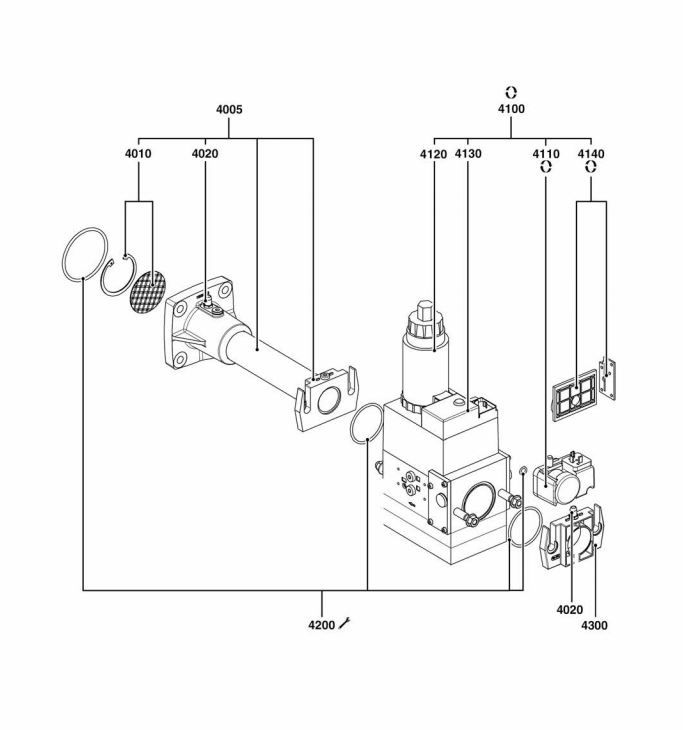 газовая рампа elco d25