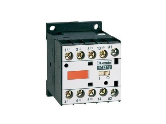 миниконтактор lovato 11 bg12 10 a230
