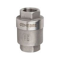клапан обратный genebre 2416 ду15 муфтовый нерж.сталь 1/2 pу63 (241604)