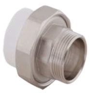 муфта комбинированная разъемная (американка), наружная резьба dмм хg'' 63х2 ростурпласт (10650)