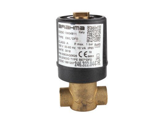 газовый электромагнитный клапан brahma e8/l*dfd 13604811