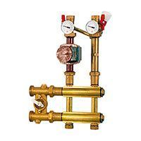 Одинарный универсальный блок GIACOMINI 180мм (R586GY011)