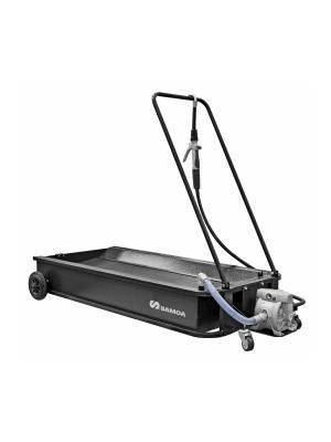 Ванна низкопрофильная подкатная 95 л с насосом и пистолетом