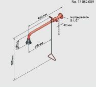 Душ аварийный Broen настенный для тела (17 082.009)