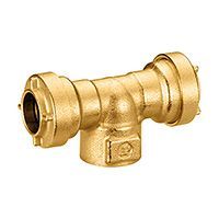 тройник giacomini с внутр. резьбой 16x1/2 x16 (rc154x017)