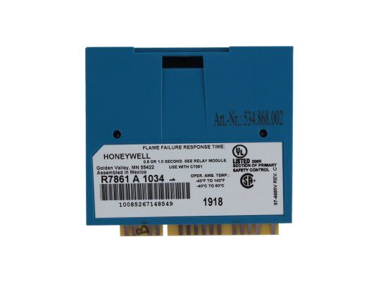 усилитель сигнала пламени honeywell r7861 a 1034