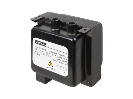 трансформатор поджига siemens zm 20/10 00425173