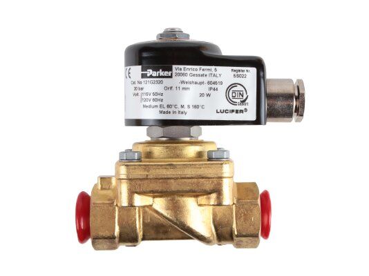 жидкотопливный электромагнитный клапан weishaupt 121g2320 115в