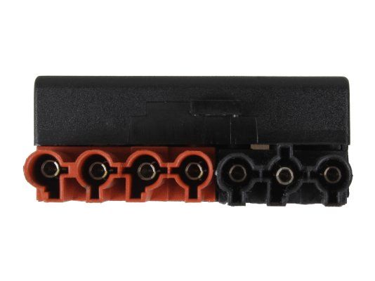разъём 7-контактный коричневый