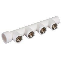 коллектор с внутренней резьбой d/шт хg ,мм 40/4*1/2 ростурпласт (18036)