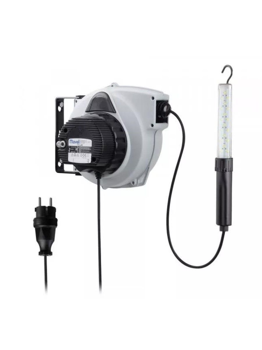 автоматическая катушка rollamp classic plus lighty, 15 м