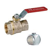 кран шаровой giacomini полнопроходной ду65 dado© 2 1/2 вр/вр pу28/tmax=185 с красной ручкой (r910x029)