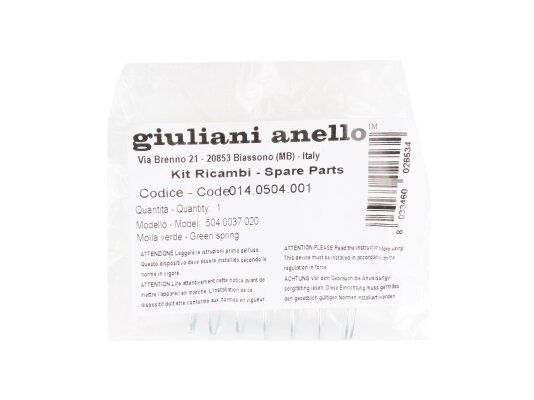 пружина giuliani anello 014.0504.001
