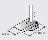 Педаль для включения душа для глаз на стационарных душах Broen (17 909.909)