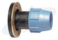 Фланец 1011 Unidelta 63х2 полипропилен (PP-B) PN16 Макс.45°С для соединения труб из полиэтилена (1011064007)