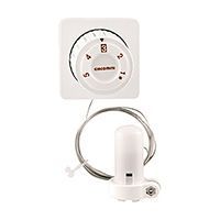 Термостатическая головка GIACOMINI с выносной рукояткой-регулятором 2m, с настройкой против замораживания (R463X002)