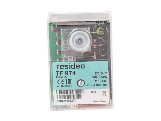 топочный автомат resideo tf 974 rev.a