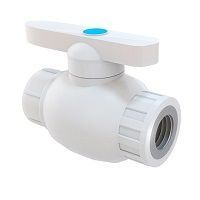 кран шаровой полнопроходной с внутр. резьбой на выходе d, мм 20х1/2 ростурпласт (16207)