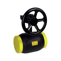 кран шаровой broen для газа ф/ф ду400 pу16/12 исо-фланец+редуктор (кшг71.103.400g1)