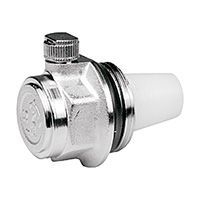 Автоматический воздухоотводный клапан для радиаторов 1” - левый, хромированный GIACOMINI R200 (R200X002)