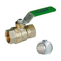 кран шаровой giacomini полнопроходной dado© с вн./вн. резьбой 1/2 , рычаг (r950wx003)