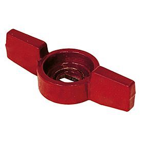 ручка-бабочка красная giacomini 3/8 -1/2 (p31fry002)