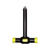 Кран шаровой Broen с удлиненным штоком с/с Ду200 Pу25 с редуктором (КШТ69.102.200g1.0001-1000 R)