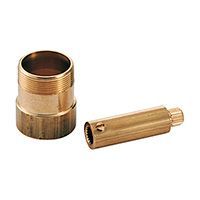 втулка и удлинитель giacomini для запорного клапана h173. (h174cy001)