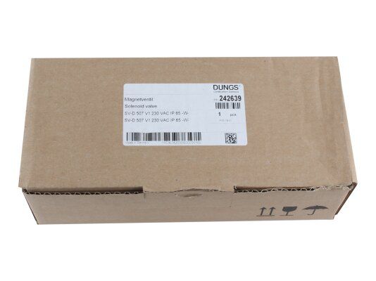 электромагнитный газовый клапан dungs sv-d 507
