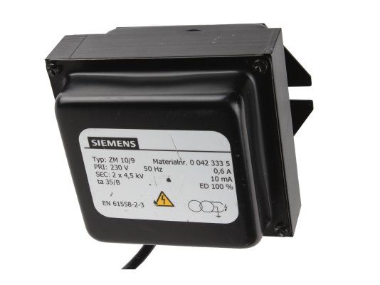 трансформатор розжига siemens zm 10/9 00423335