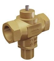 Клапан регулирующий Broen L1SBR-015 обратного действия резьбовой Ду 015 Pу 16 Tmax=200oC Kv=2,75, латунь (L1SBR-015 [1-2111350])
