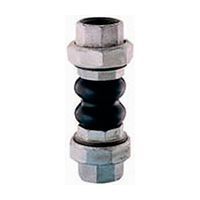 Компенсатор антивибрационный Genebre 2830 10, Ду065, PN10, корпус - EPDM + Nylon, резьбовое соединение - оцинкованная углеродистая сталь, ВР/ВР, резьба BSPT (283010)