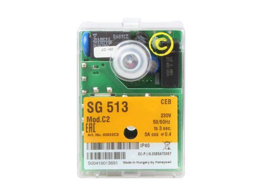 топочный автомат satronic / honeywell sg 513 mod.c2