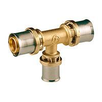 тройник-переходник giacomini (63x4,5)x(40x3,5)x(63x4,5) (rp151y168)