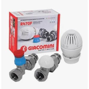 Комплект термостатический GIACOMINI R470F 1/2 - прям.* (R470FX043)