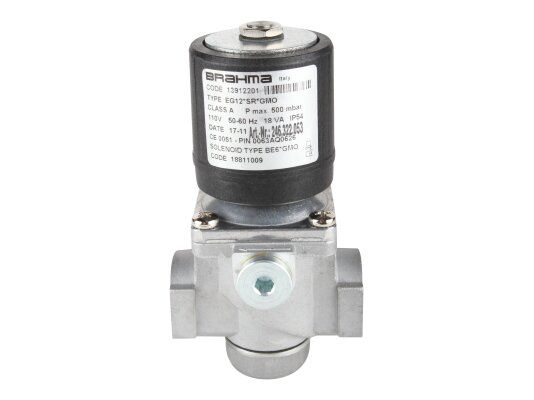 газовый электромагнитный клапан brahma eg12*sr*gmo 13912201