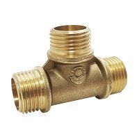 Тройник с наружной резьбой Valfex НР 1/2 - НР 1/2 - НР 1/2 (90/10) (VF.131.L.012)