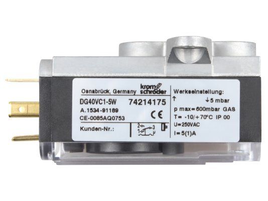 реле давления honeywell dg40/vc1-6w