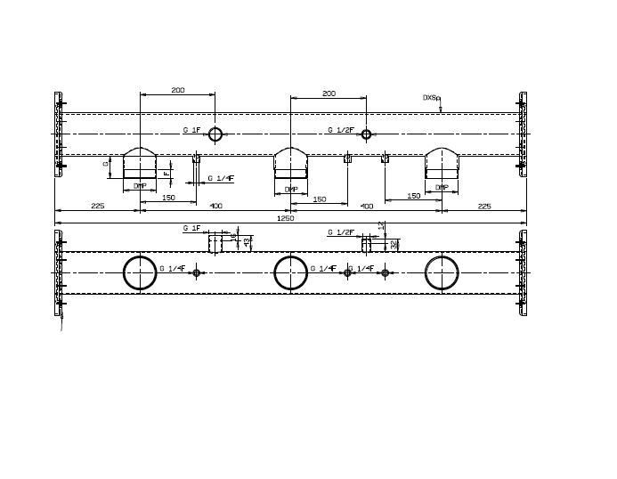 коллектор напорный ду80/ду32 3 насоса 3 - 1 1/4 mondeo (5md80125-301)