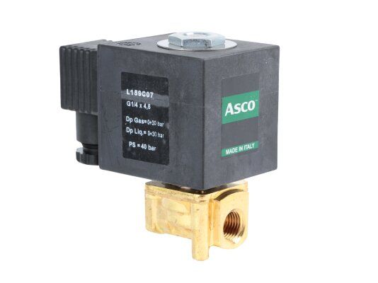 жидкотопливный электромагнитный клапан cib unigas l159c07z923a 1/4"