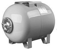 Бак мембранный Waterstry CW-Н 60 25bar -10 °C / + 99 °C 1 горизонтальный (серый) (792025024)