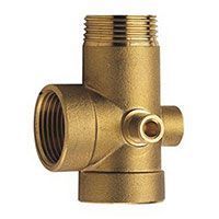 адаптер 5-ти выводной waterstry dn25 l=80mm латунный (jyf-a1008)